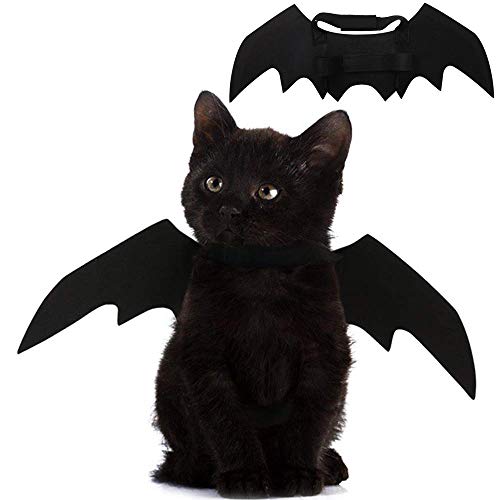 Halloweens flagermusvinge-kostumetilbehør til katte og små hunde