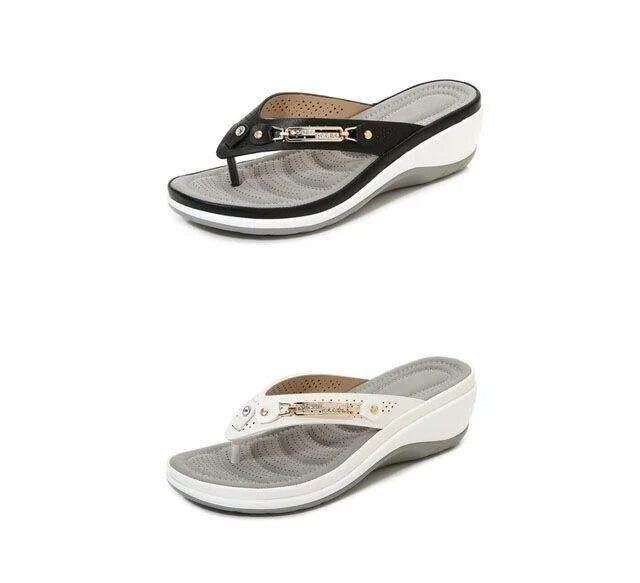 Women's Soft Padded Flip Flops-MODAUTLET