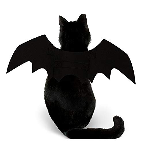 Halloweens flagermusvinge-kostumetilbehør til katte og små hunde