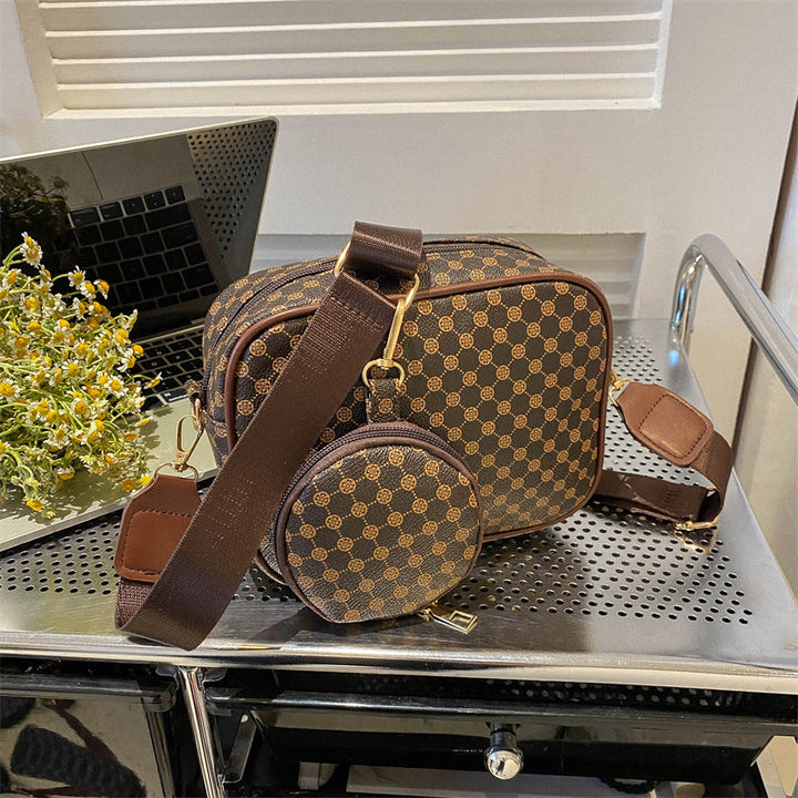 Vintage Pattern Crossbody Bag-MODAUTLET