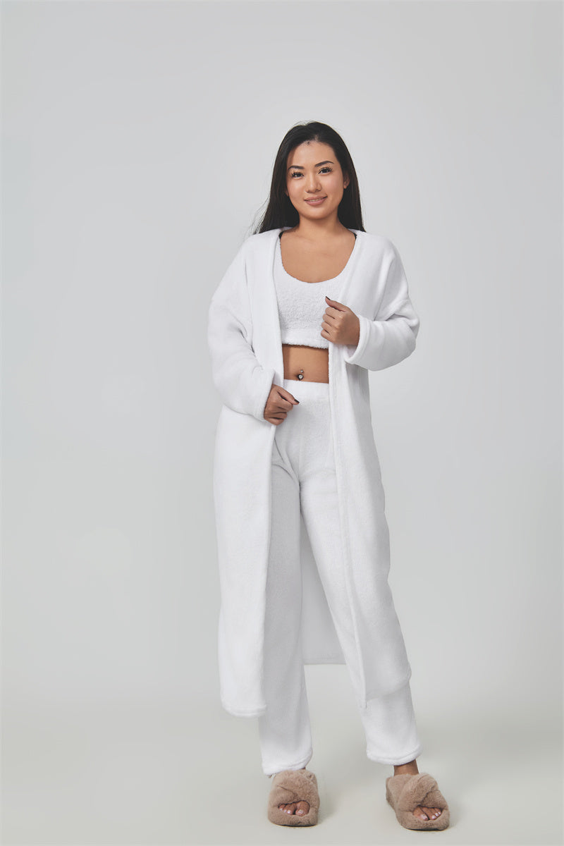 Cozy 3‑Piece Women's Lounge & Pajama Set-MODAUTLET