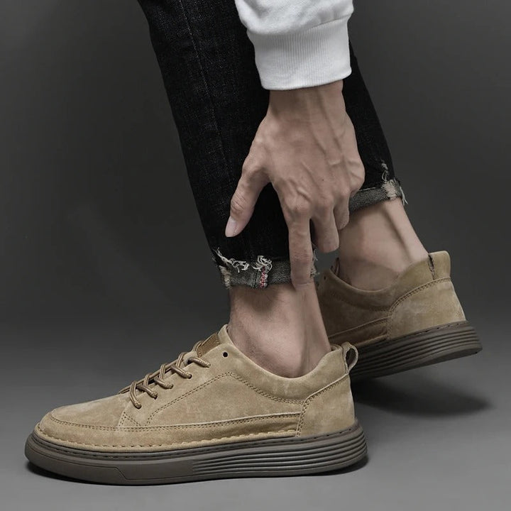 Men's Leather Navarro Shoes - Stylish and Durable Footwear-MODAUTLET
