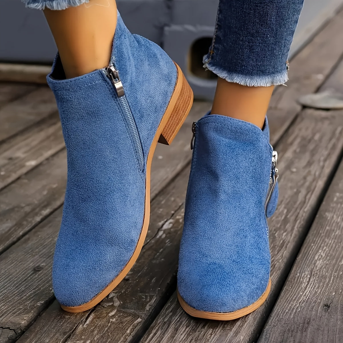 Women's Chic Side-Zip Boots
