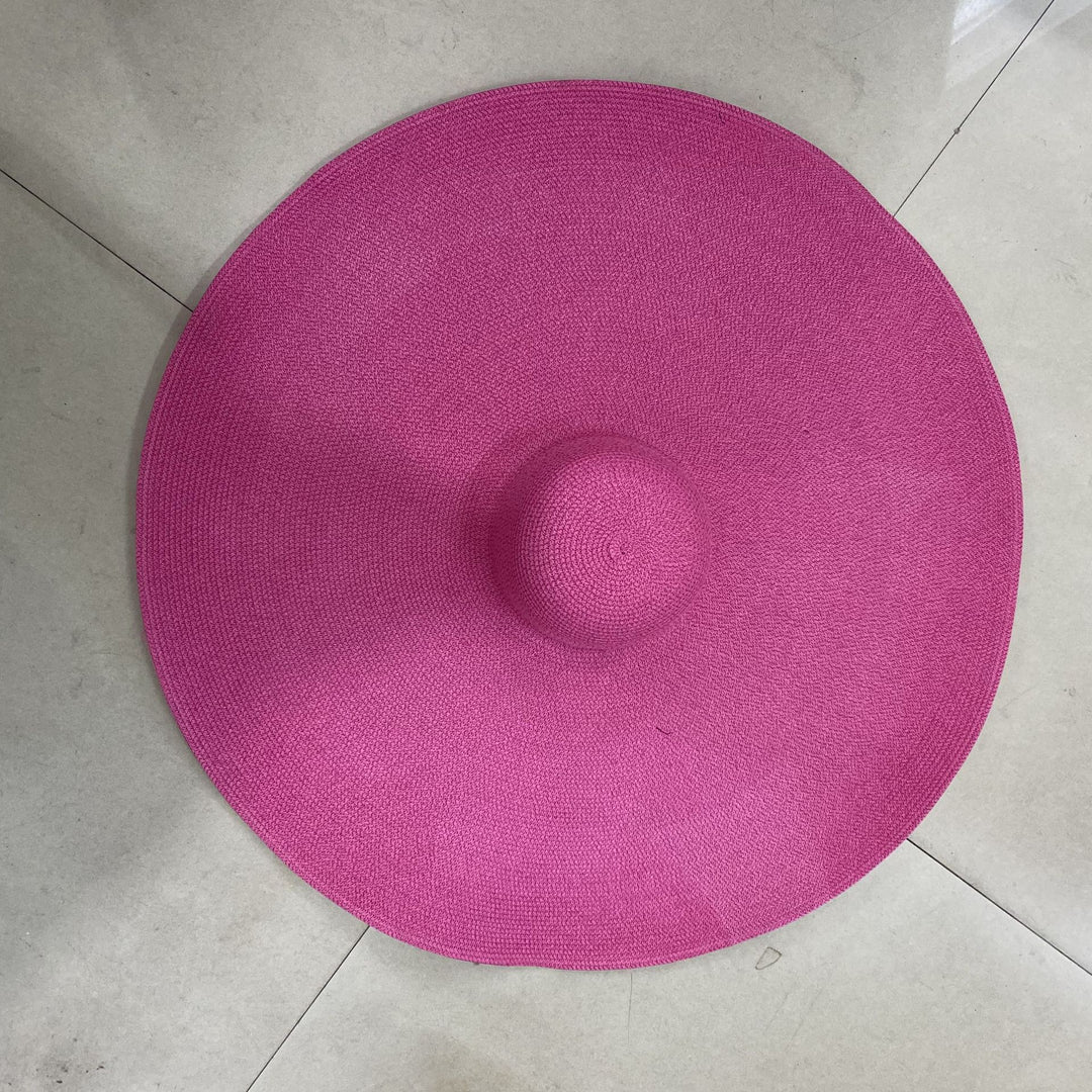 Sombrero de paja elegante para viajes y aventuras de vacaciones
