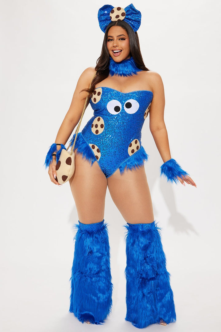 Halloween's Cookie Creature Costume Set with Sequin Teddy & Leg Warmers