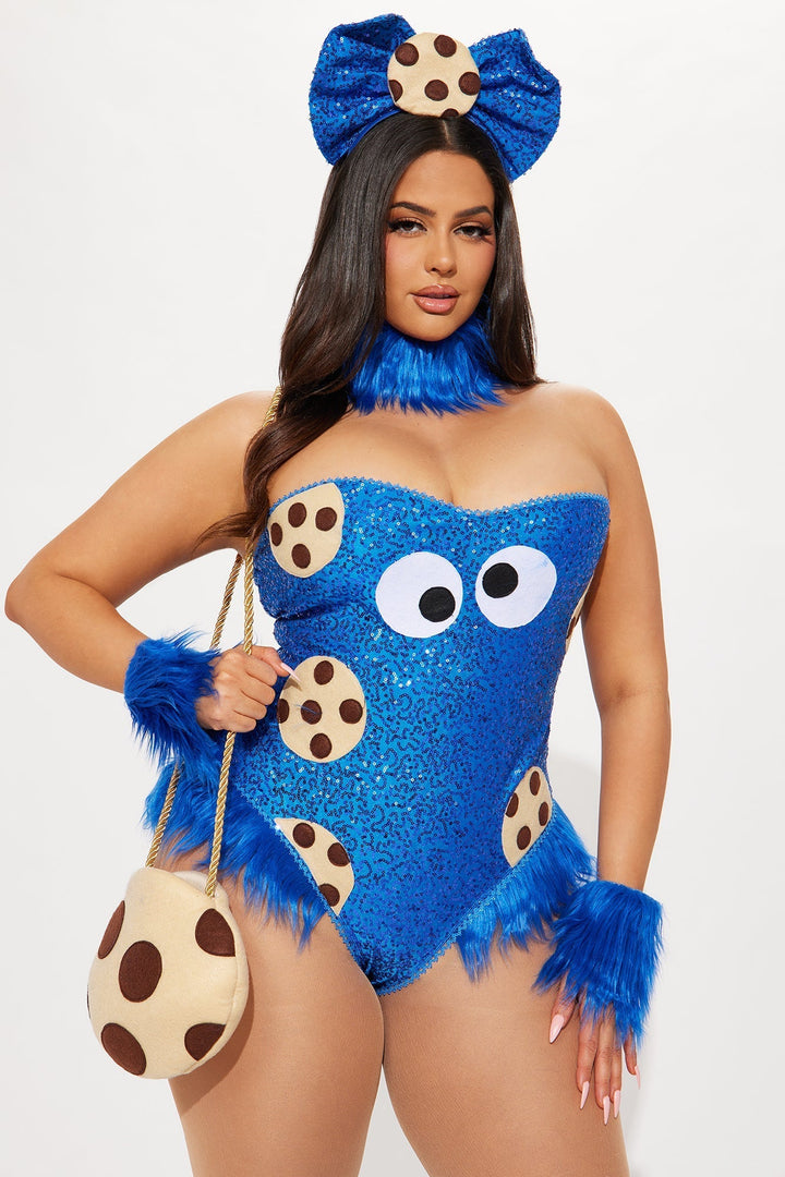 Halloween's Cookie Creature Costume Set with Sequin Teddy & Leg Warmers