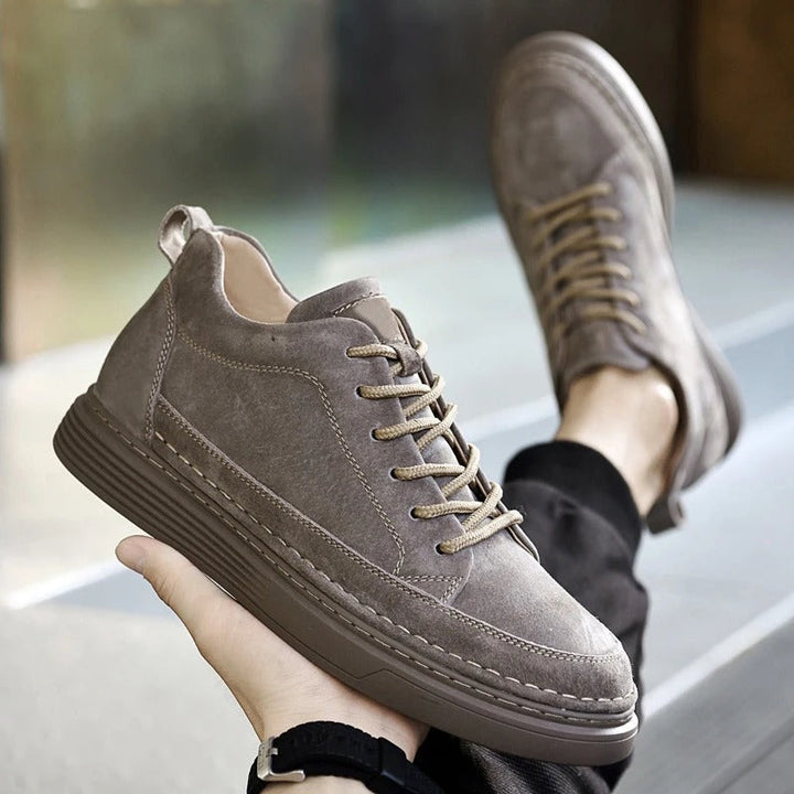 Men's Leather Navarro Shoes - Stylish and Durable Footwear-MODAUTLET