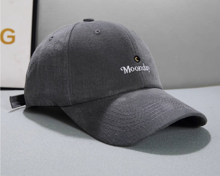 Small Letters Sun Visor Baseball Cap for Face Protection