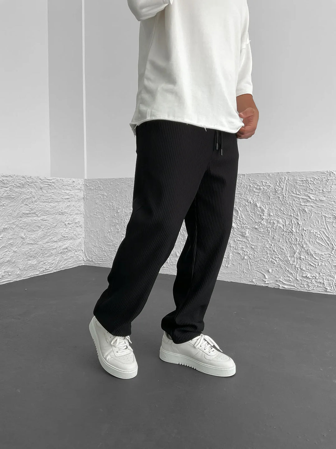 Men's Slim Fit Stretch Trousers for Style and Comfort-MODAUTLET