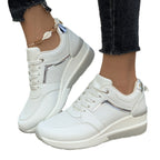 Women's Wedge Platform Sneakers – Sporty Comfort & Elevated Style