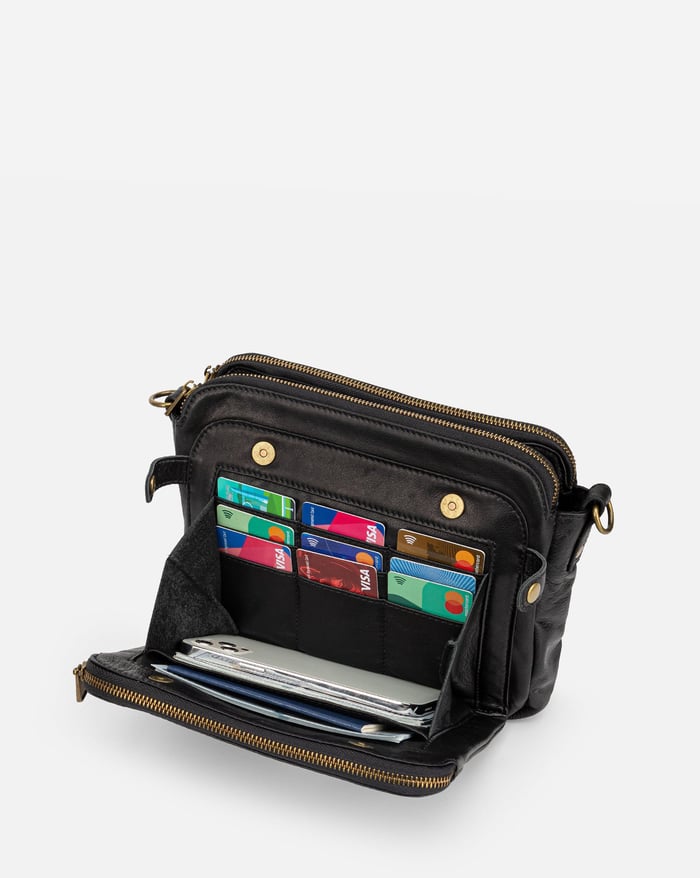 Crossbody Leather Shoulder Bags-MODAUTLET