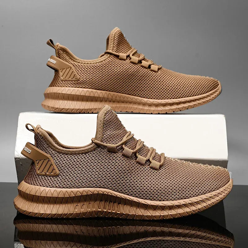 Men's Breathable Flyknit Orthopedic Shoes-MODAUTLET