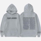 Motivational Hoodie 100 Reasons To Stay Positive Today Dark Camo