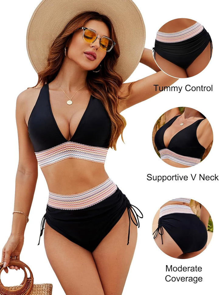 Women's Tummy Control Bikini Set-MODAUTLET