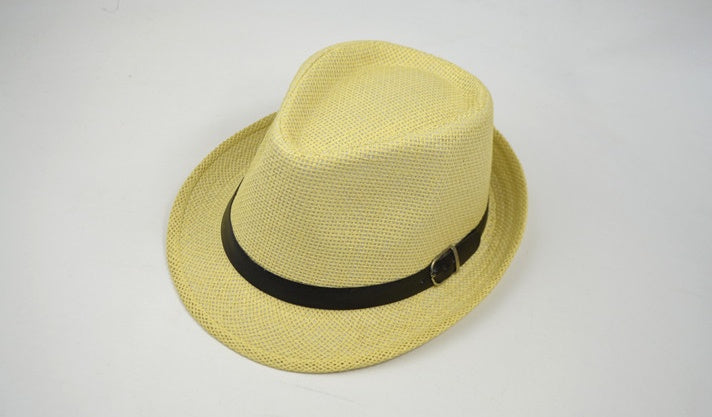 Men's Summer Casual Straw Hat for Outdoor Sunshade Trips