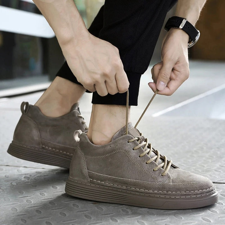 Men's Leather Navarro Shoes - Stylish and Durable Footwear-MODAUTLET