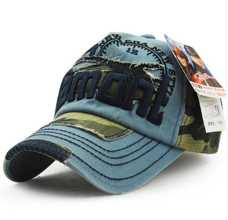 Gorra de béisbol camuflada para exteriores para hombres y mujeres - Sombrero para sombra solar