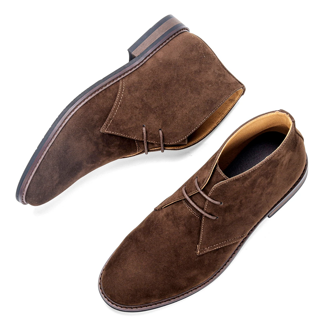 Timeless Suede Chukka Boots for Men-MODAUTLET