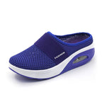 Women's Comfortable Orthopedic Walking Shoes Dark blue