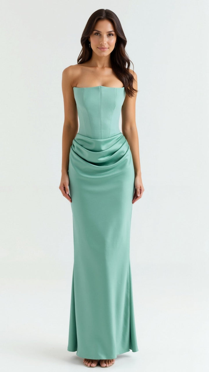 Alice | Women's Wedding Guest Column Maxi Dress