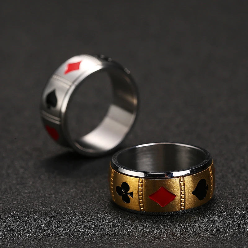 Steel Spinner Ring - Durable and Stylish-MODAUTLET