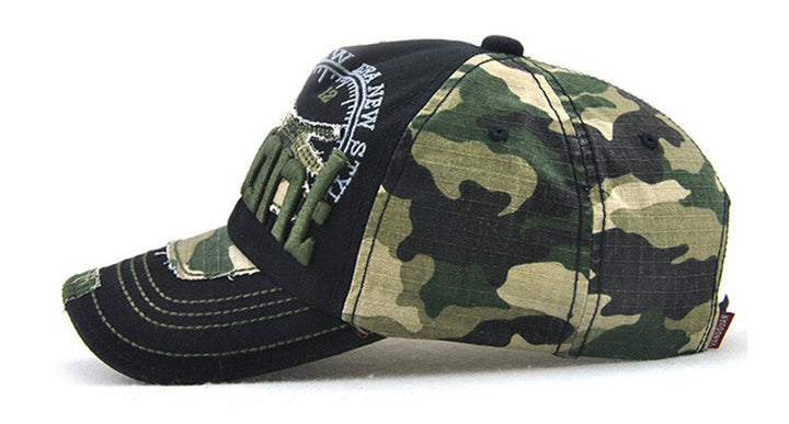 Gorra de béisbol camuflada para exteriores para hombres y mujeres - Sombrero para sombra solar