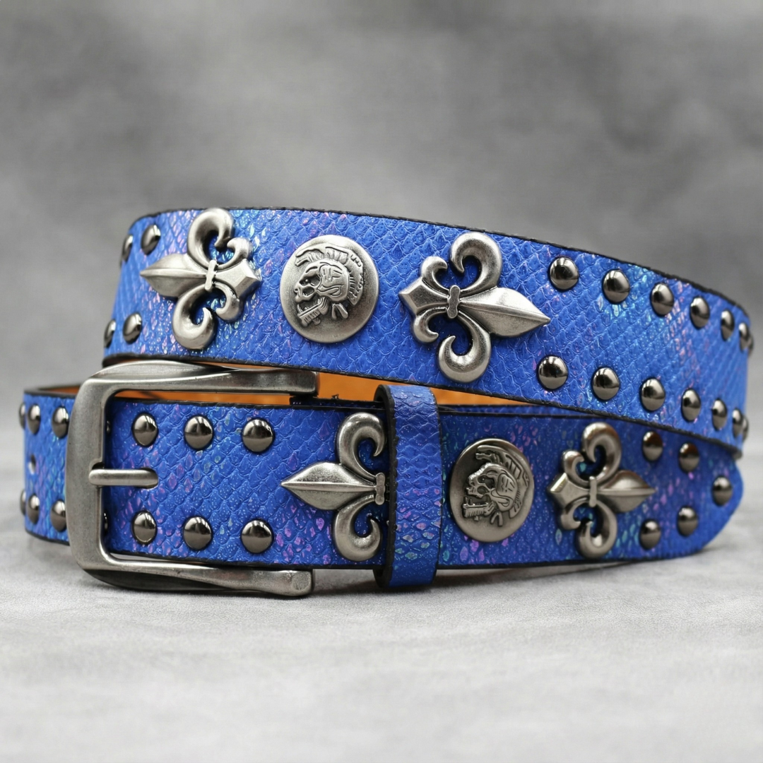Studded Fashion Belt for Stylish Looks-MODAUTLET