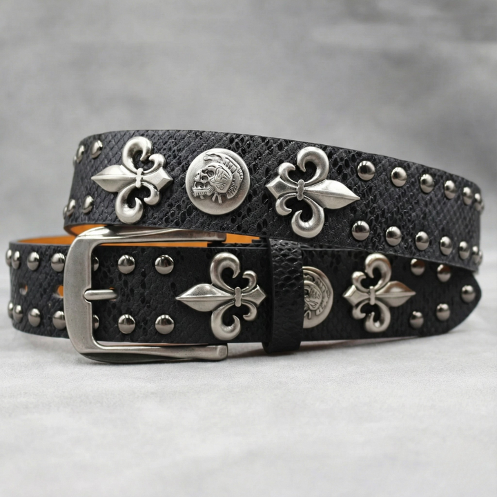 Studded Fashion Belt for Stylish Looks-MODAUTLET
