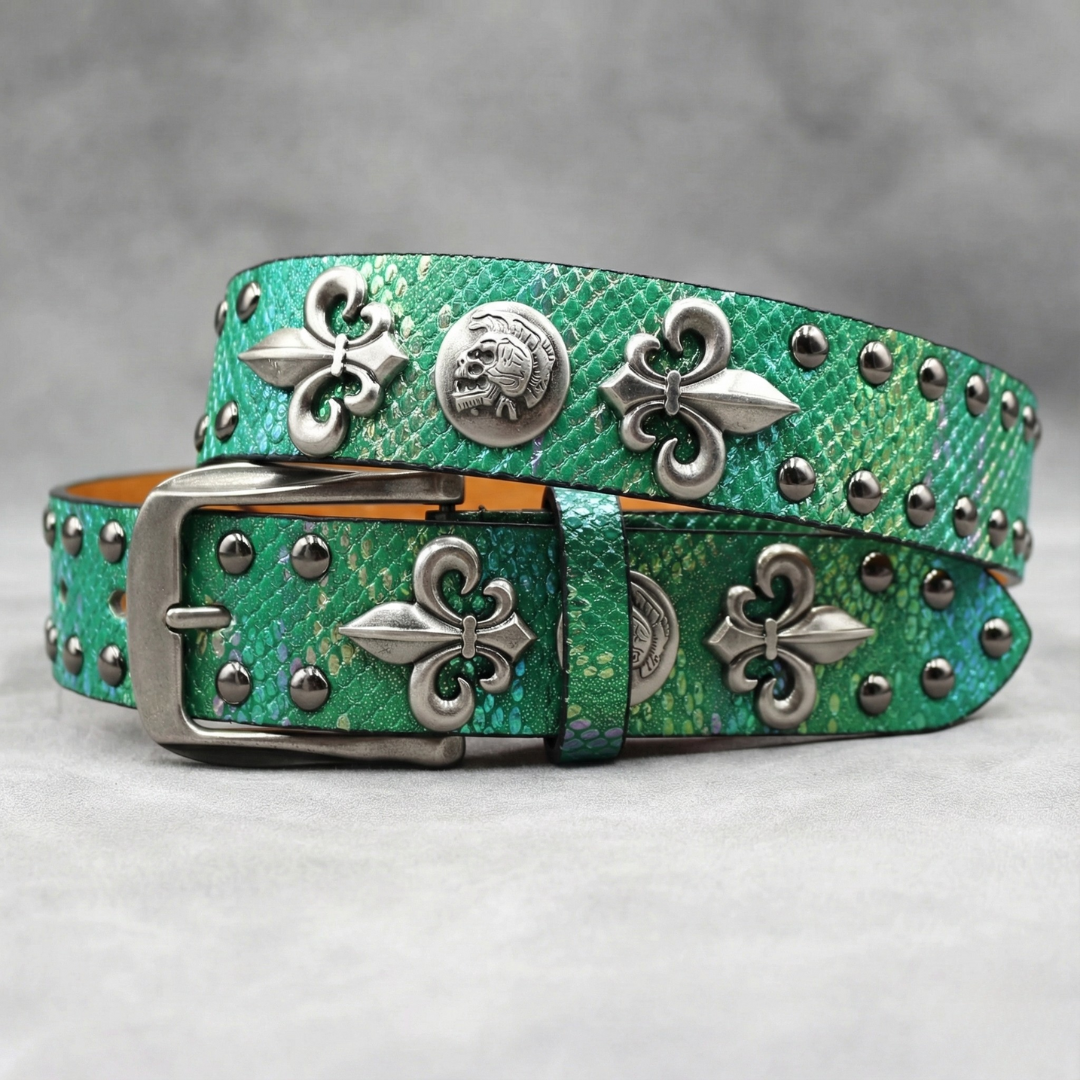 Studded Fashion Belt for Stylish Looks-MODAUTLET