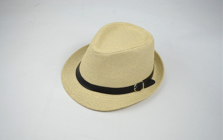 Men's Summer Casual Straw Hat for Outdoor Sunshade Trips
