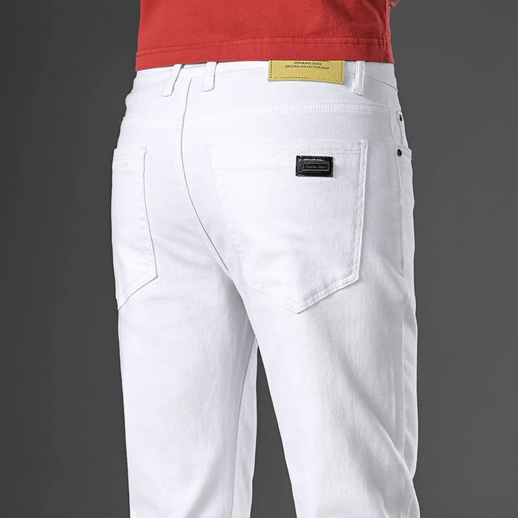 Classic Fit Mercer Pants for Ultimate Comfort White