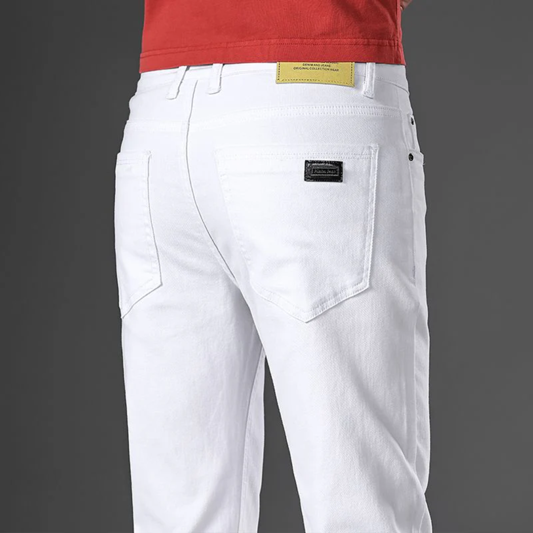 Classic Fit Mercer Pants for Ultimate Comfort White