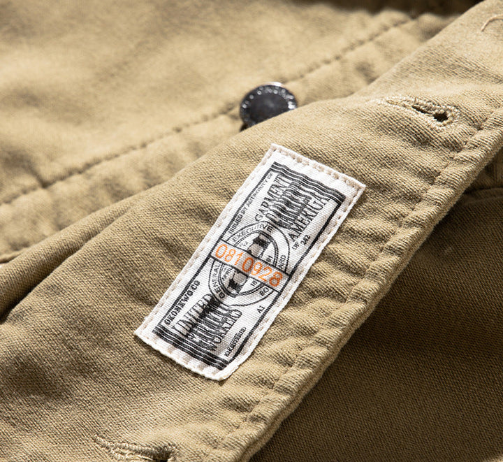 Men's Moleskin Overalls with Cinch Cord