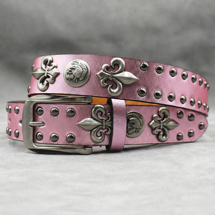 Studded Fashion Belt for Stylish Looks-MODAUTLET