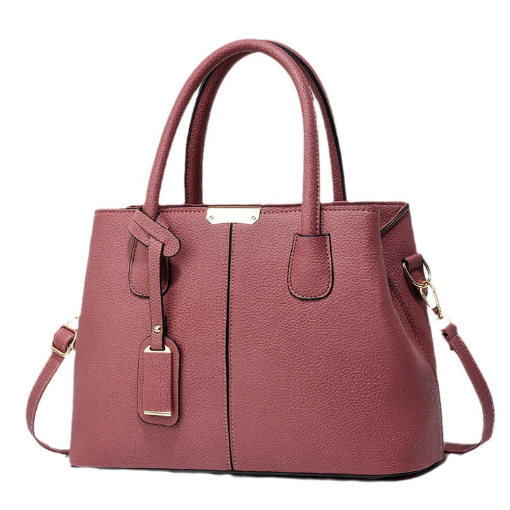 Women’s Large-Capacity PU Leather Tote & Crossbody Bag-MODAUTLET