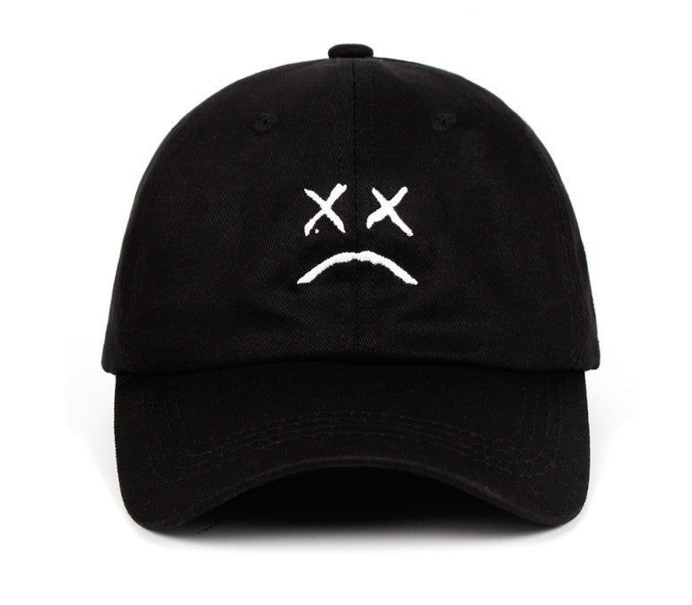 Cry Face Baseballkappe für lässigen Stil und Komfort