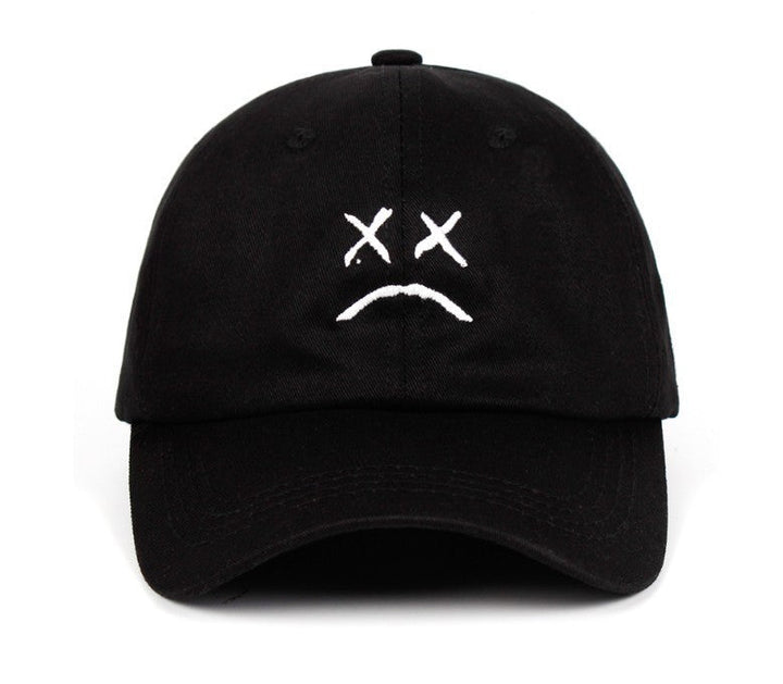 Cry Face Baseballkappe für lässigen Stil und Komfort