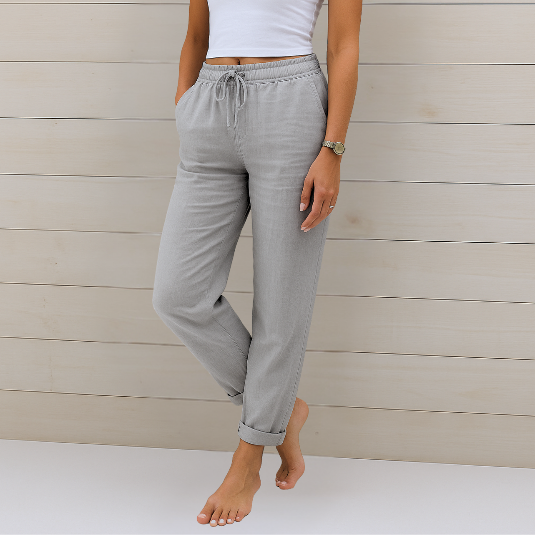 Women's Premium Breathable Elastic Waist Pants-MODAUTLET