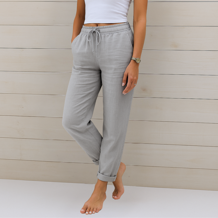 Women's Premium Breathable Elastic Waist Pants-MODAUTLET