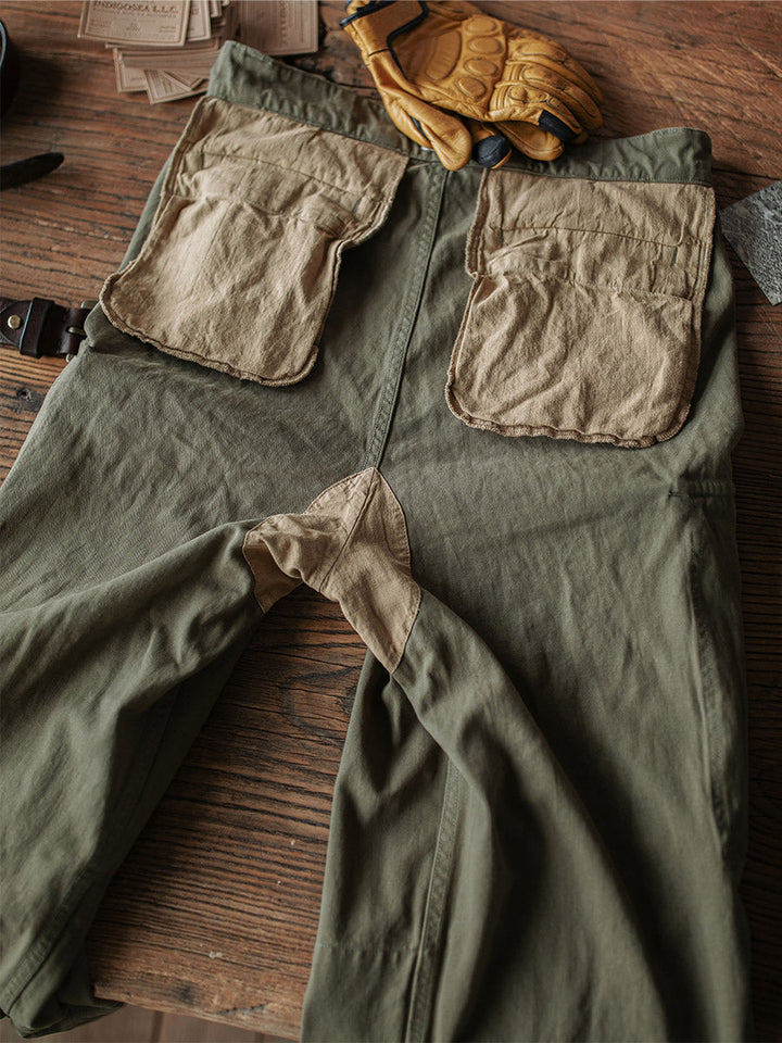 Men's French Army M-47 Herringbone Twill Trousers