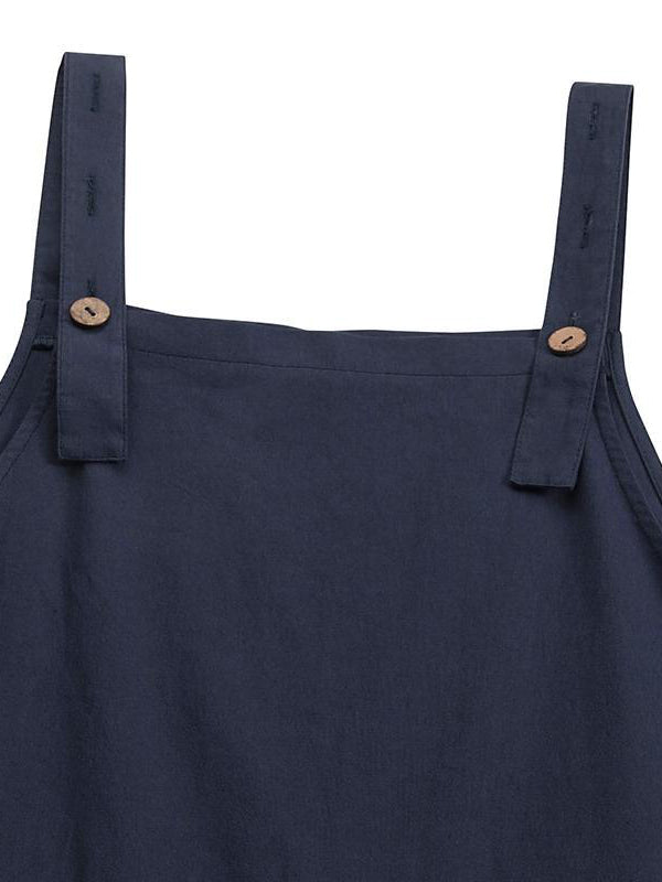 Evelyn | Lässiger Damen-Overall mit Knöpfen