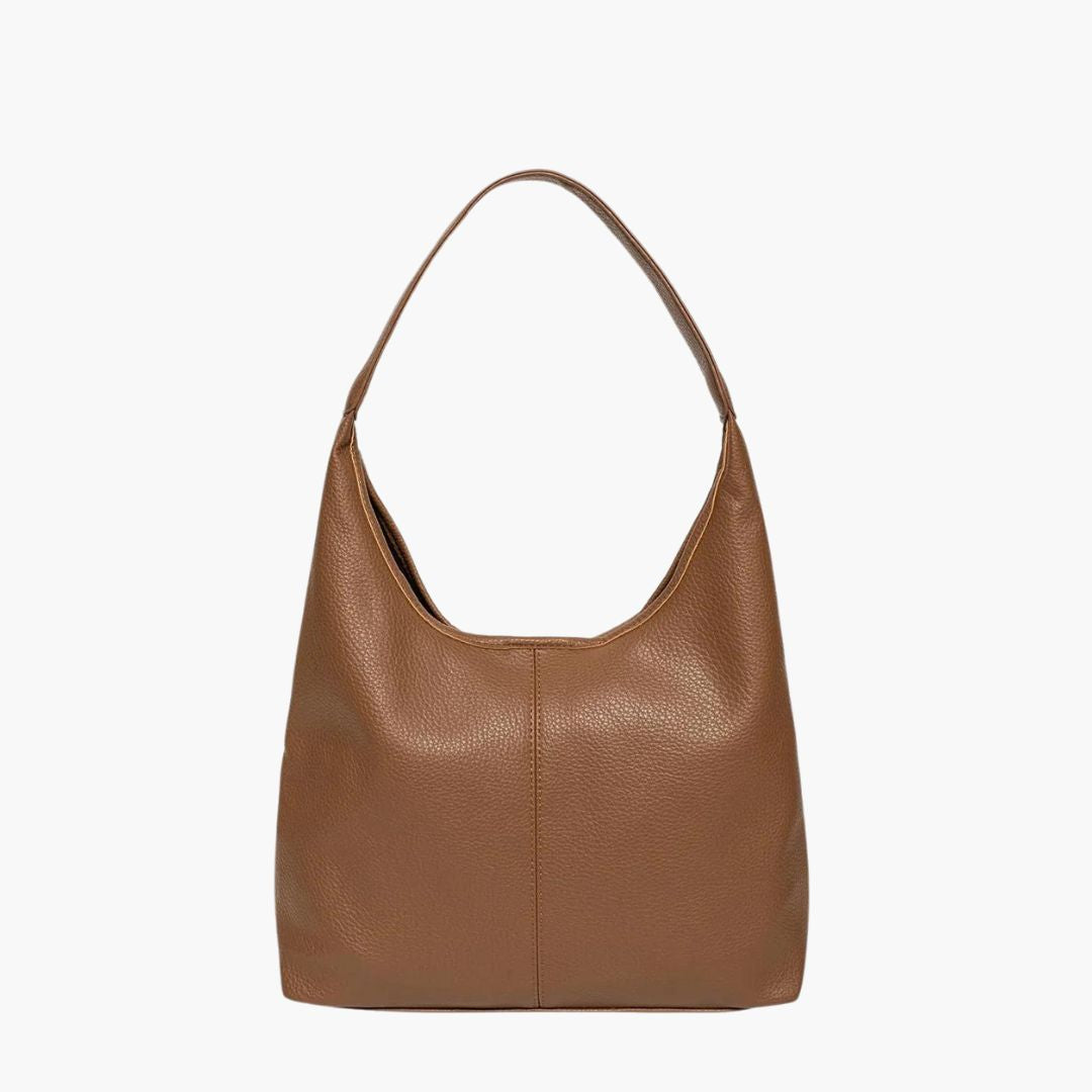 Sleek Vegan Leather Hobo Bag For Everyday Style And Chic Khaki