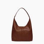 Sleek Vegan Leather Hobo Bag For Everyday Style And Chic Chocolate brown