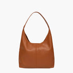 Sleek Vegan Leather Hobo Bag For Everyday Style And Chic Camel brown