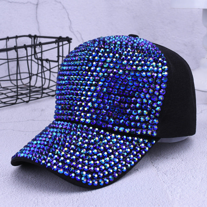 Stylish Sequin Baseball Cap for Women
