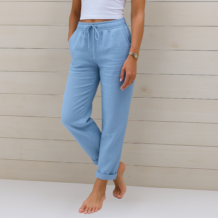 Women's Premium Breathable Elastic Waist Pants-MODAUTLET