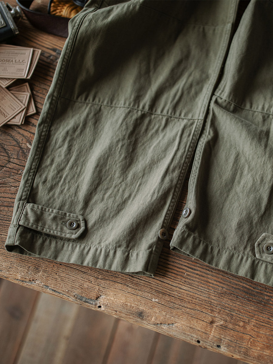 Men's French Army M-47 Herringbone Twill Trousers