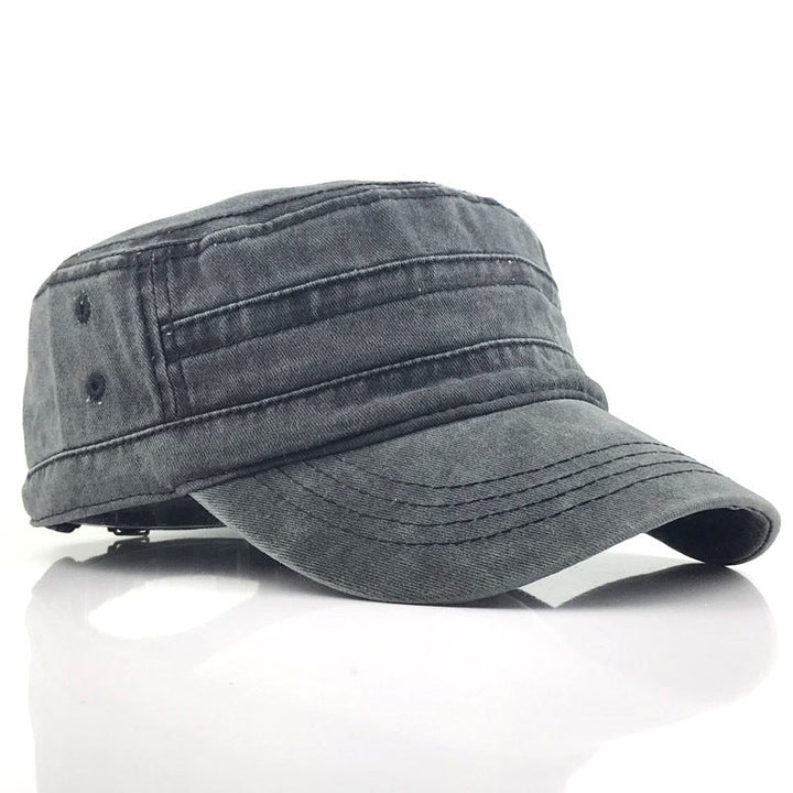 Men's Military Flat Cap Hat for Stylish Casual Wear
