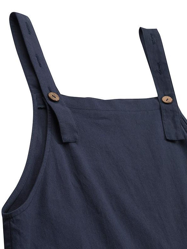 Evelyn | Lässiger Damen-Overall mit Knöpfen
