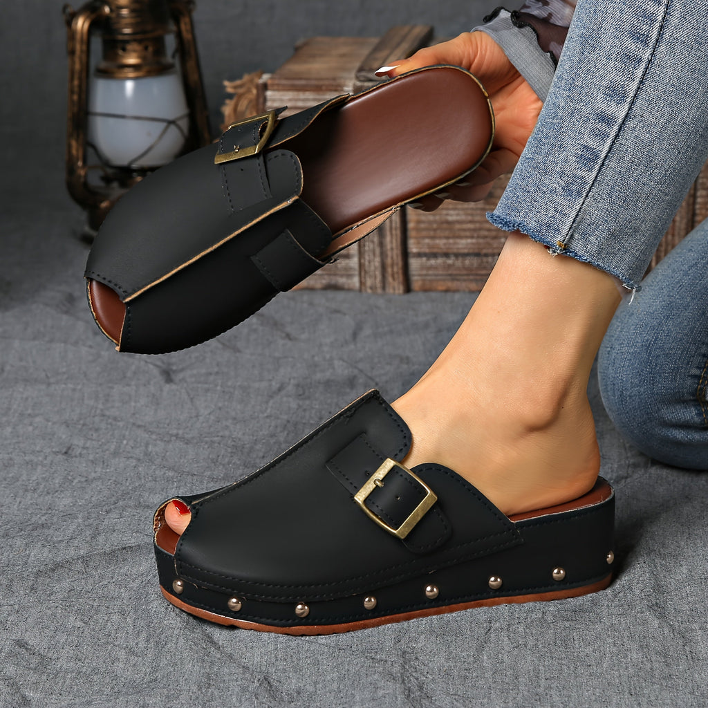 Women's Slip-Resistant Platform Sandals